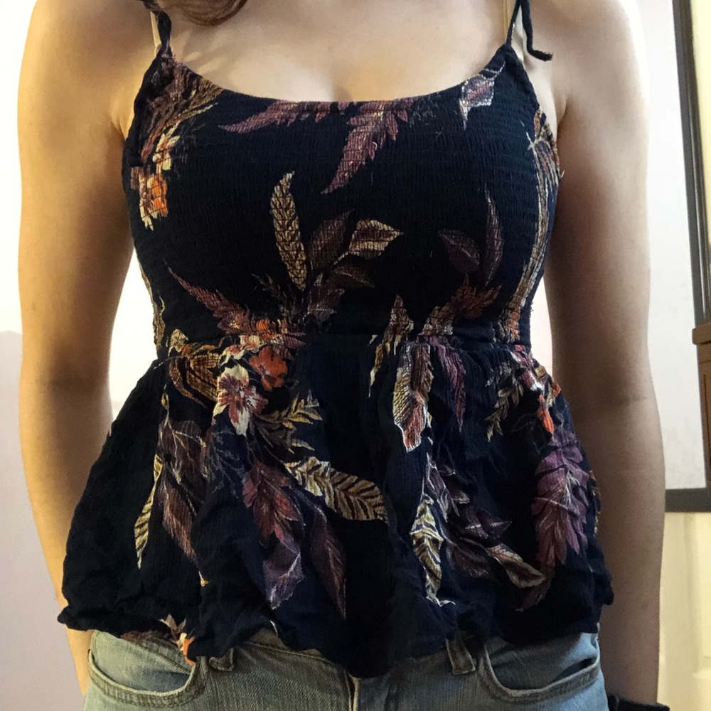 Floral Babydoll Top